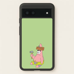 Nail Patrick  - Spongebob Phone Case for Google Pixel 6a