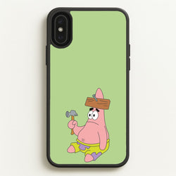 Nail Patrick  - Spongebob Phone Case for iPhone XS Max
