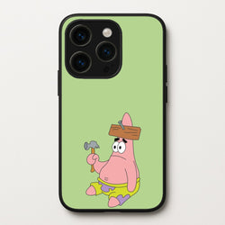 Nail Patrick  - Spongebob Phone Case for iPhone 15 Pro