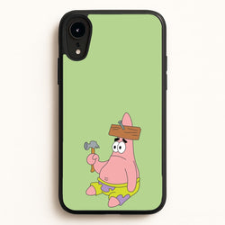 Nail Patrick  - Spongebob Phone Case for iPhone XR