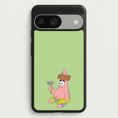Nail Patrick  - Spongebob Phone Case for Google Pixel 9 / 9 Pro