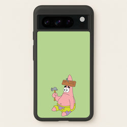Nail Patrick  - Spongebob Phone Case for Google Pixel 8 Pro