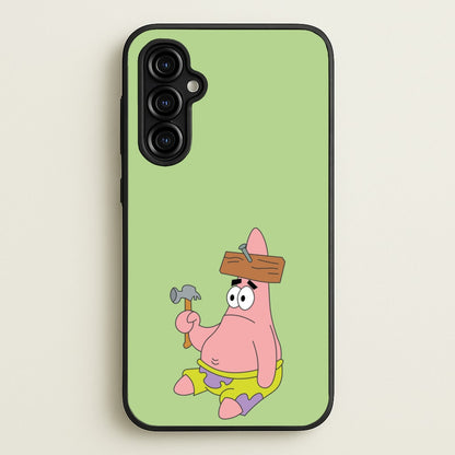 Nail Patrick  - Spongebob Phone Case for Galaxy A54