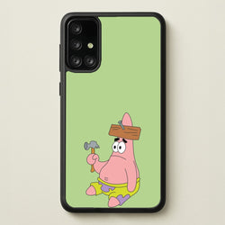 Nail Patrick  - Spongebob Phone Case for Galaxy A71