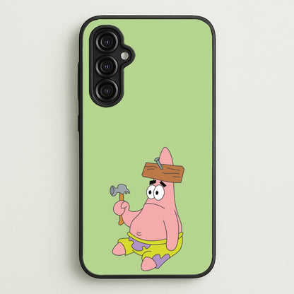 Nail Patrick  - Spongebob Phone Case for Galaxy A14