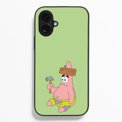 Nail Patrick  - Spongebob Phone Case for iPhone 16 Plus