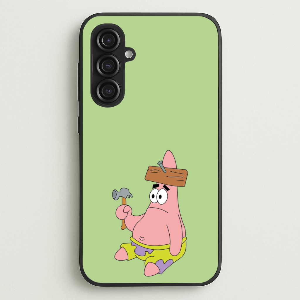 Nail Patrick  - Spongebob Phone Case for Galaxy S23FE