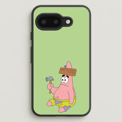 Nail Patrick  - Spongebob Phone Case for Google Pixel 9a