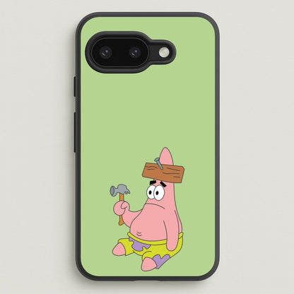 Nail Patrick  - Spongebob Phone Case for Google Pixel 9a