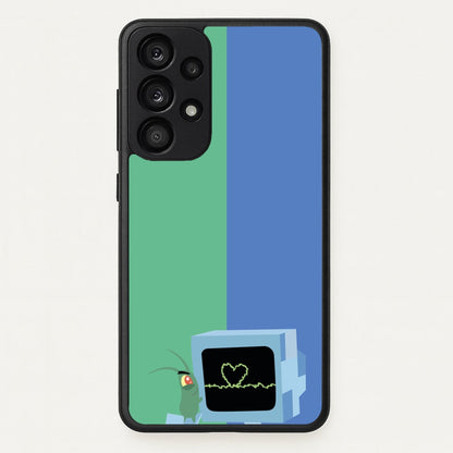 Plankton And Karen  - Spongebob Phone Case for Galaxy A33