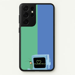 Plankton And Karen  - Spongebob Phone Case for Galaxy S21 Ultra
