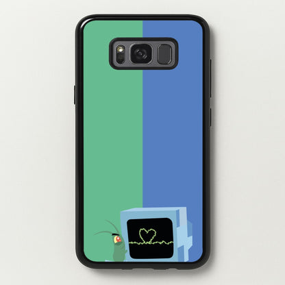Plankton And Karen  - Spongebob Phone Case for Galaxy S8 Plus