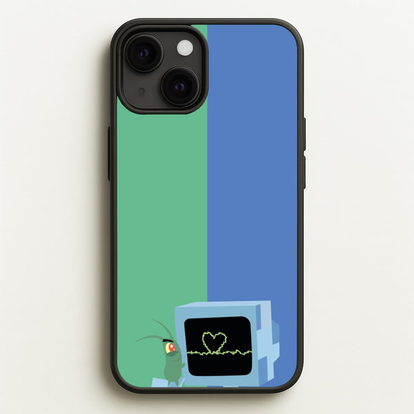 Plankton And Karen  - Spongebob Phone Case for iPhone 13