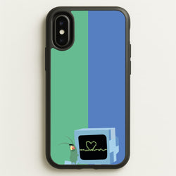 Plankton And Karen  - Spongebob Phone Case for iPhone X / XS