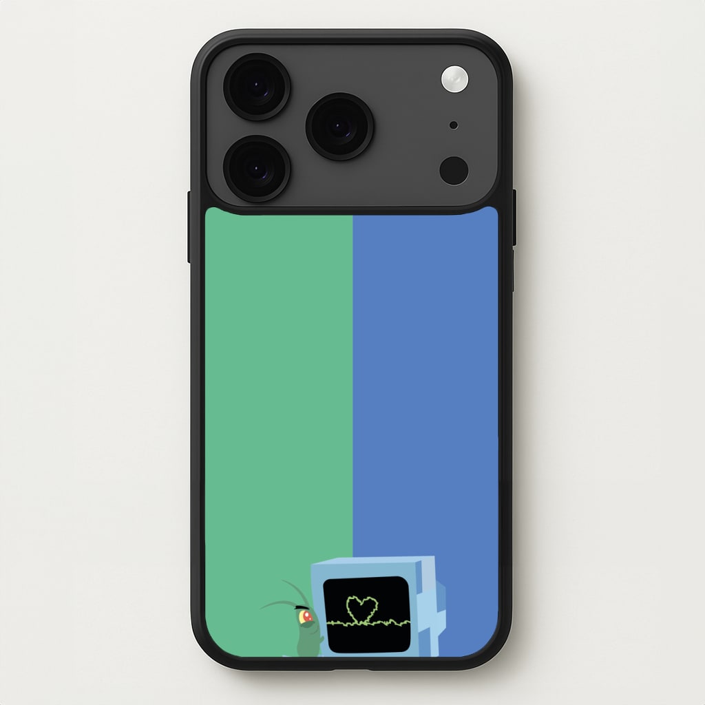 Plankton And Karen Phone Case for iPhone 17 Pro Max