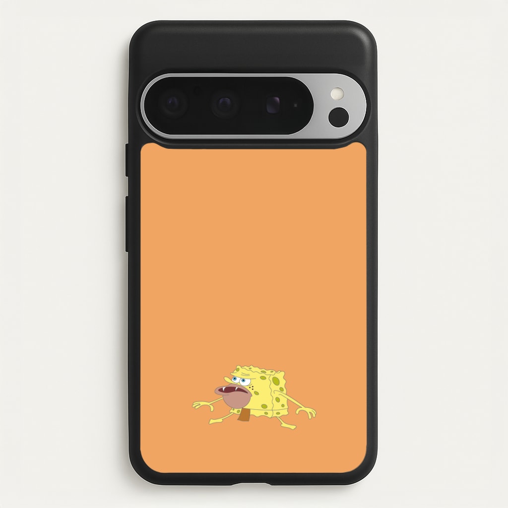 Caveman  - Spongebob Phone Case for Google Pixel 9 Pro XL