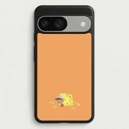 Caveman  - Spongebob Phone Case for Google Pixel 9 / 9 Pro