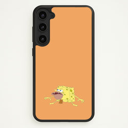 Caveman  - Spongebob Phone Case for Galaxy S23 Plus