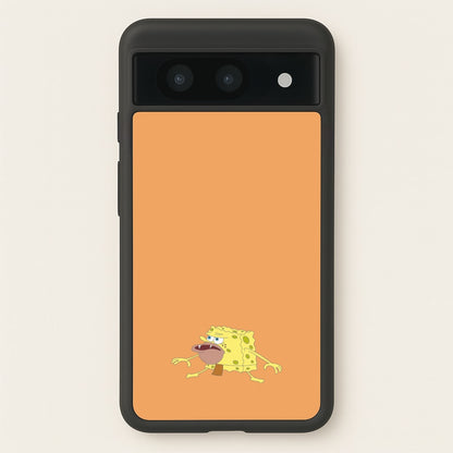 Caveman  - Spongebob Phone Case for Google Pixel 8a