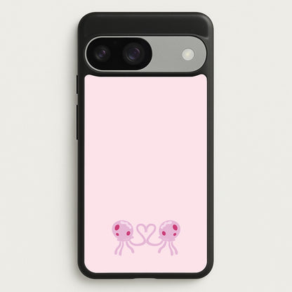 Love Heart  - Spongebob Phone Case for Google Pixel 9 / 9 Pro