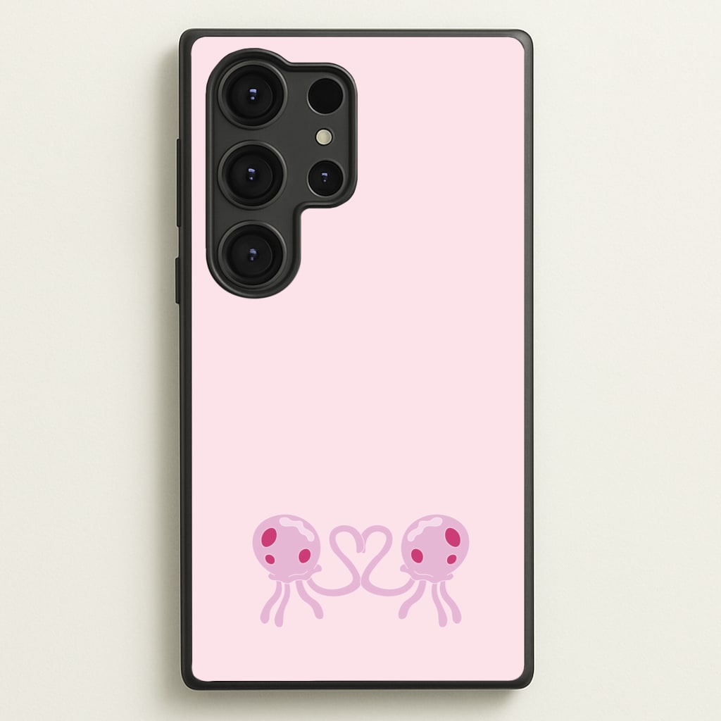 Love Heart  - Spongebob Phone Case for Galaxy S25 Ultra