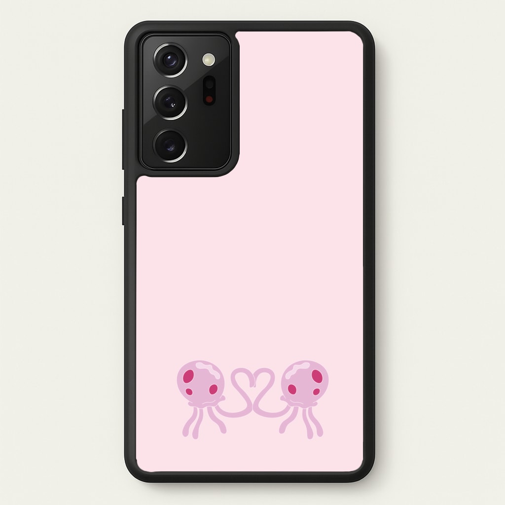 Love Heart  - Spongebob Phone Case for Galaxy Note 20 Ultra