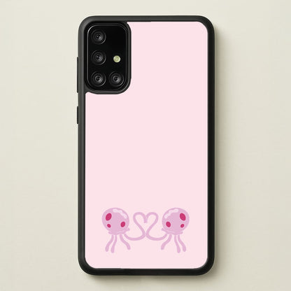 Love Heart  - Spongebob Phone Case for Galaxy A71