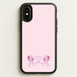 Love Heart  - Spongebob Phone Case for iPhone X / XS