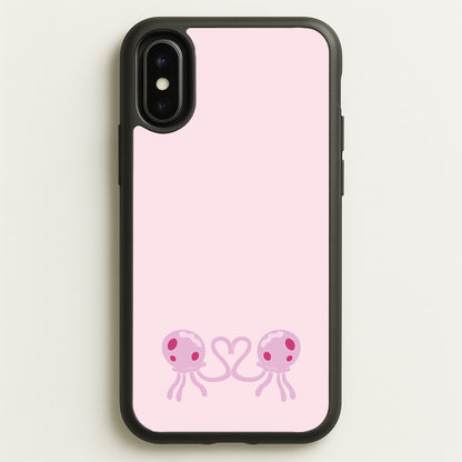 Love Heart  - Spongebob Phone Case for iPhone X / XS