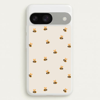 Spring Bee Pattern  - Spring Phone Case for Google Pixel 9 / 9 Pro