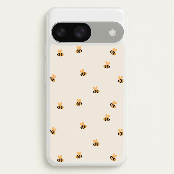 Spring Bee Pattern  - Spring Phone Case for Google Pixel 9 / 9 Pro