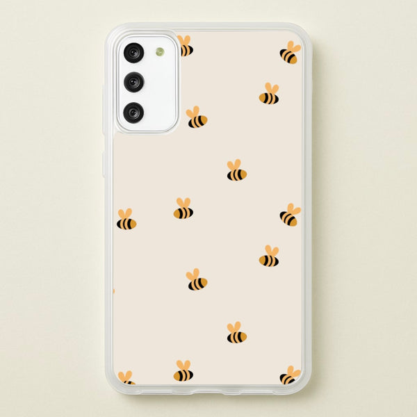 Spring Bee Pattern  - Spring Phone Case for Galaxy S20FE