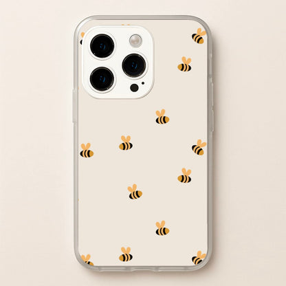 Spring Bee Pattern  - Spring Phone Case for iPhone 15 Pro