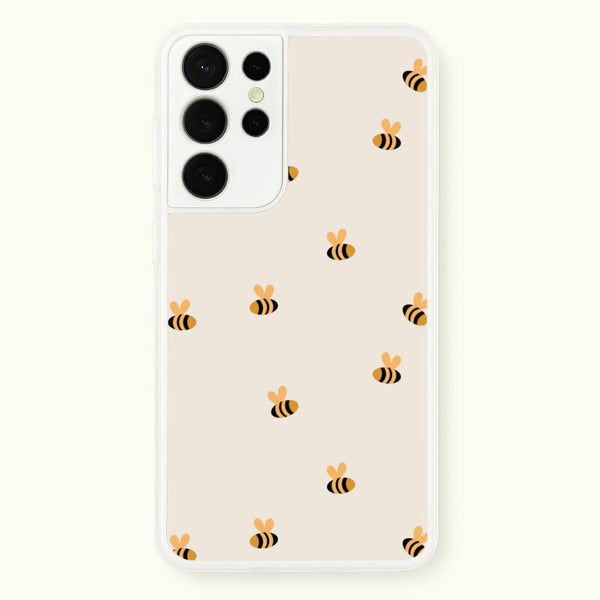 Spring Bee Pattern  - Spring Phone Case for Galaxy S21 Ultra