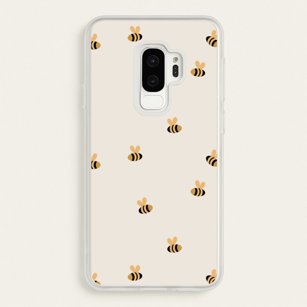 Spring Bee Pattern  - Spring Phone Case for Galaxy S9 Plus