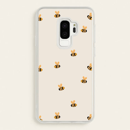 Spring Bee Pattern  - Spring Phone Case for Galaxy S9 Plus