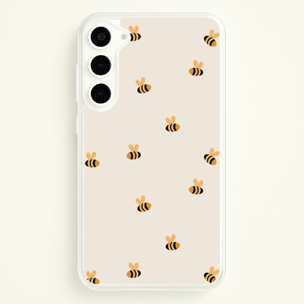Spring Bee Pattern  - Spring Phone Case for Galaxy S23