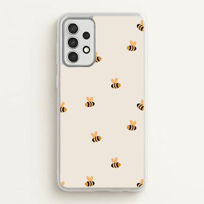 Spring Bee Pattern  - Spring Phone Case for Galaxy A52 / A52s