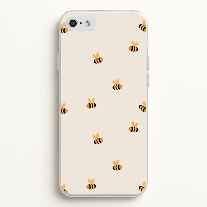 Spring Bee Pattern  - Spring Phone Case for iPhone 5 / 5s / SE 2016