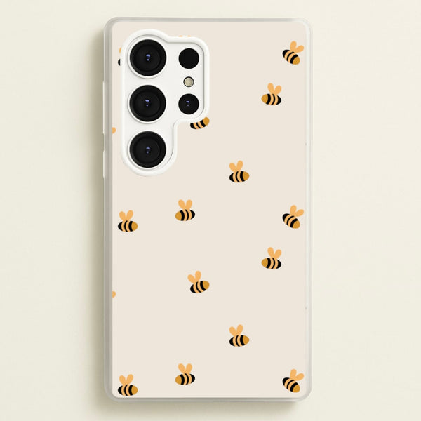 Spring Bee Pattern  - Spring Phone Case for Galaxy S25 Ultra