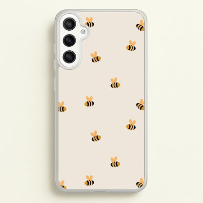 Spring Bee Pattern  - Spring Phone Case for Galaxy A36