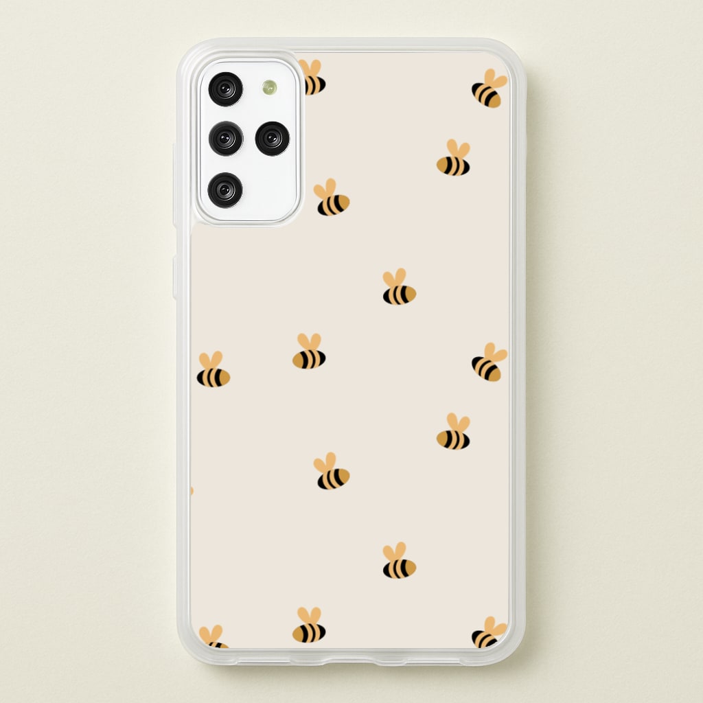 Spring Bee Pattern  - Spring Phone Case for Galaxy S20 Plus