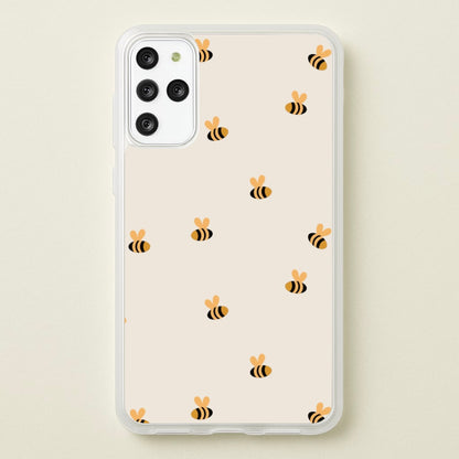 Spring Bee Pattern  - Spring Phone Case for Galaxy S20 Plus