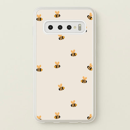 Spring Bee Pattern  - Spring Phone Case for Galaxy S10