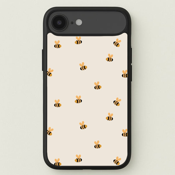 Spring Bee Pattern Phone Case for iPhone 17 Air
