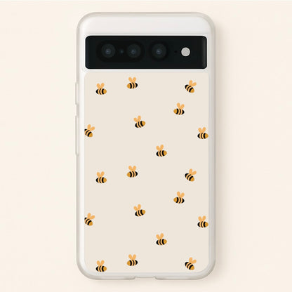 Spring Bee Pattern  - Spring Phone Case for Google Pixel 7 Pro