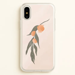 Spring Peaches  - Spring Phone Case for iPhone X / XS