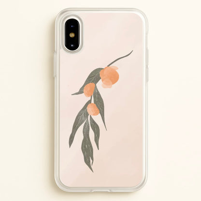 Spring Peaches  - Spring Phone Case for iPhone X / XS