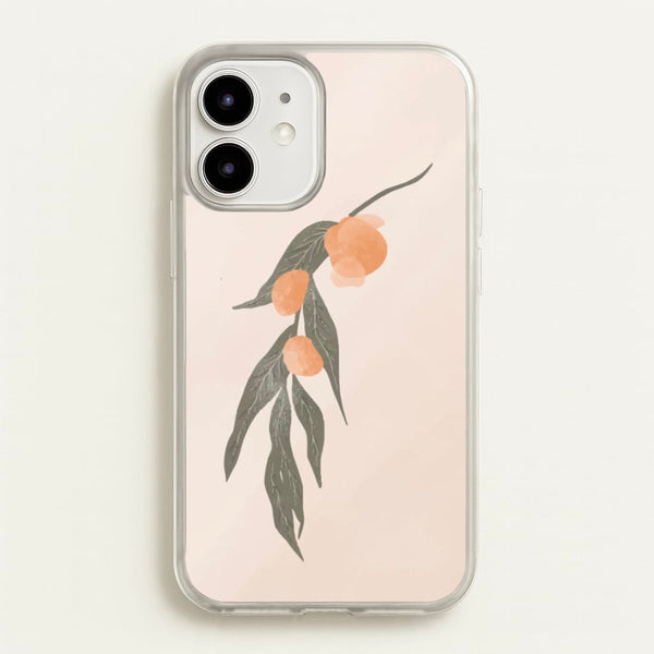 Spring Peaches  - Spring Phone Case for iPhone 12 Mini