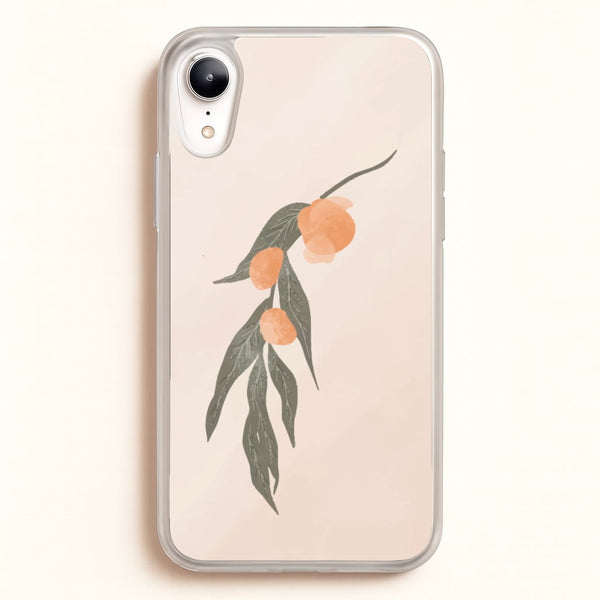 Spring Peaches  - Spring Phone Case for iPhone XR